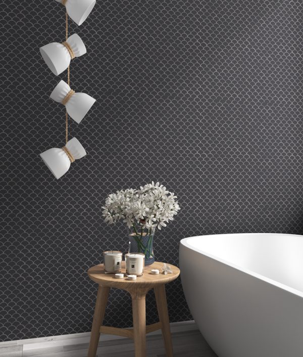 mosaics by malford - soul matte dark grey