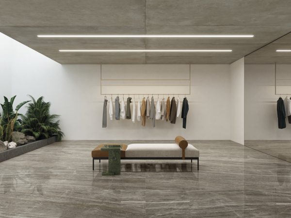 daino grigio marble look tile by malford ceramics - tiles singapore