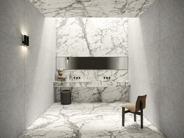 imperial grey marble look tile by malford ceramics - tiles singapore