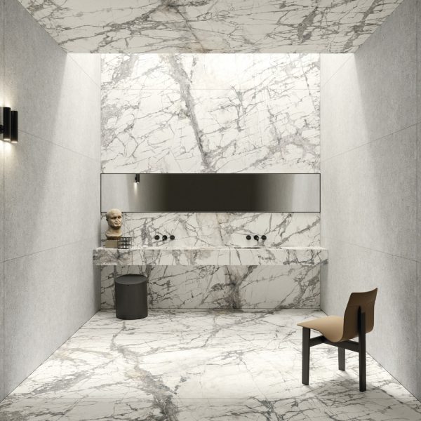 imperial grey marble look tile by malford ceramics - tiles singapore