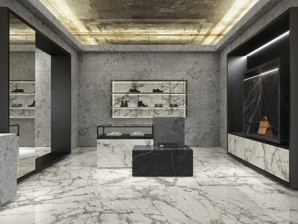 imperial grey marble look tile by malford ceramics - tiles singapore