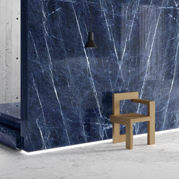 sodalite blu marble look tile by malford ceramics - tiles singapore