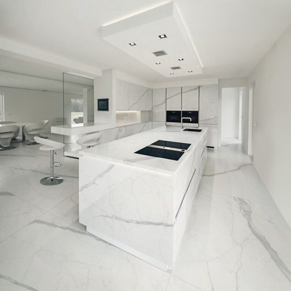 statuario altissimo marble look tile by malford ceramics - tiles singapore