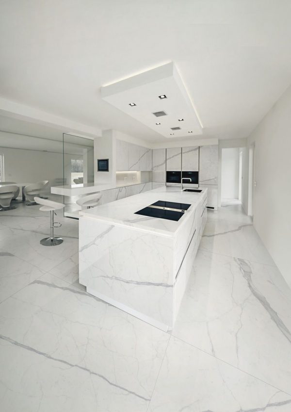 statuario altissimo marble look tile by malford ceramics - tiles singapore