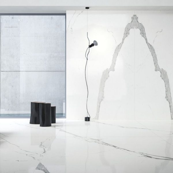 statuario ultra marble look tile by malford ceramics - tiles singapore