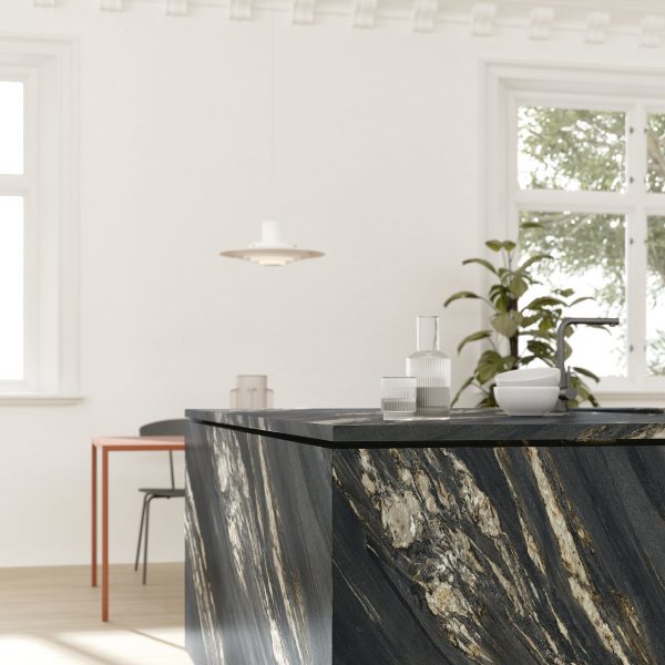 tropical black marble look tile by malford ceramics - tiles singapore