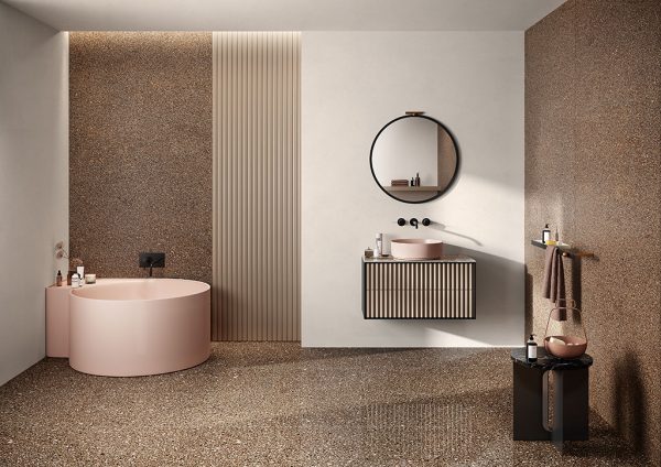 aglo stone terrazzo tile by malford ceramics - tiles singapore