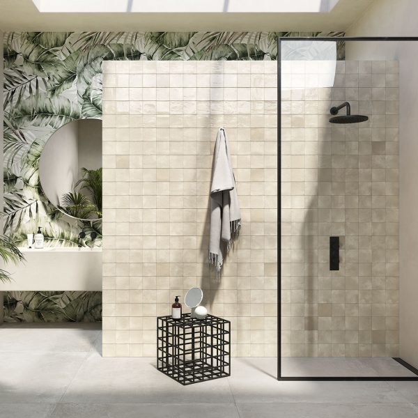 clay pattern cement tile by malford ceramics - tiles singapore