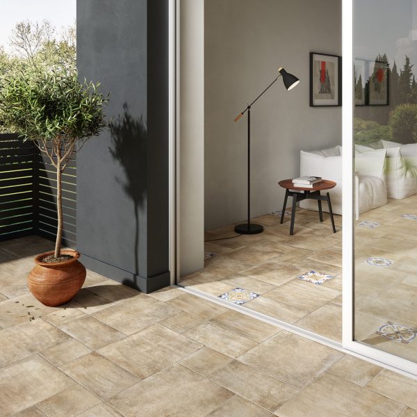 terre etrusche pattern tile by malford ceramics - tiles singapore