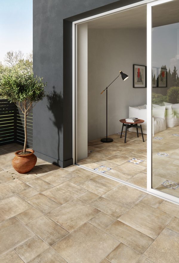 terre etrusche pattern tile by malford ceramics - tiles singapore