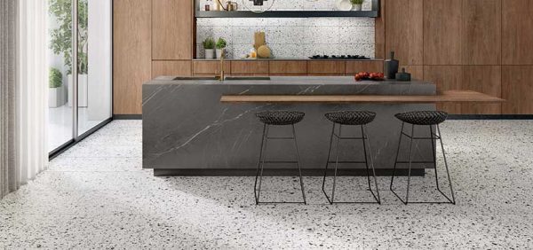 CGP Terrazzo Tech Argento 3 by Malford Ceramics