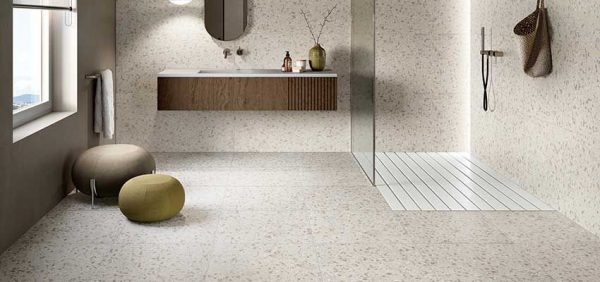 CGP Terrazzo Tech Beige 2 by Malford Ceramics