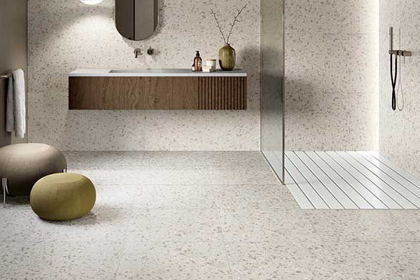 CGP Terrazzo Tech Beige 2 by Malford Ceramics