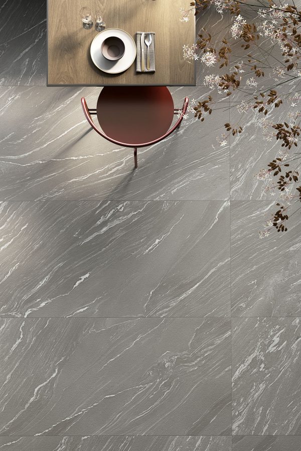 CM Pannonia Stone Dark Grey 3 by Malford Ceramics