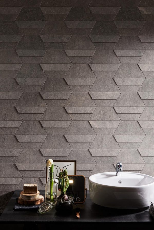 RGN Realstone Lunar Deep Grey 4 by Malford Ceramics