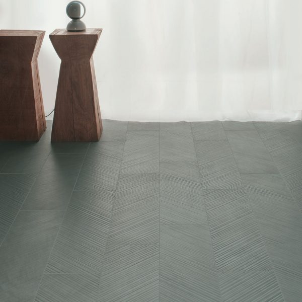 FOZF Pietre41 Chevron Hipster Grey 2 by Malford Ceramics