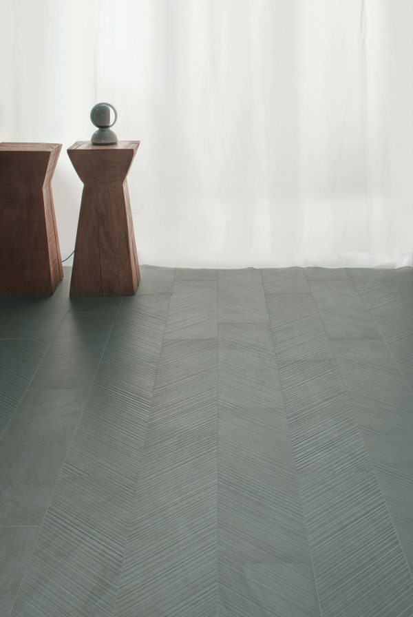 FOZF Pietre41 Chevron Hipster Grey 2 by Malford Ceramics