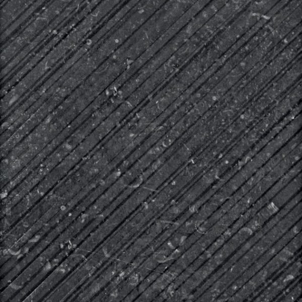 FOZF Pietre41 Chevron Triple Black 1 by Malford Ceramics